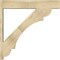 Ekena Millwork Olympic Block Rough Sawn Outlooker, Douglas Fir, 8"W x 44"D x 44"H OUT08X44X44OLY05RDF - alternate 4